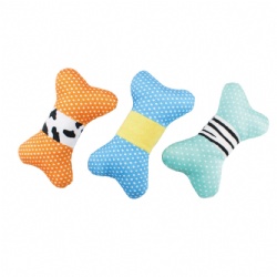 狗玩具毛绒骨头发声玩具