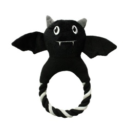 万圣棉绳狗玩具蝙蝠