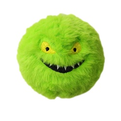 毛绒怪兽狗玩具TPR刺球