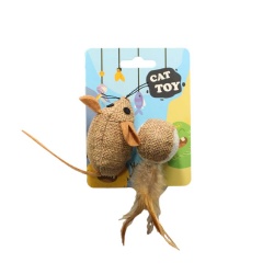 猫玩具麻布老鼠麻布球